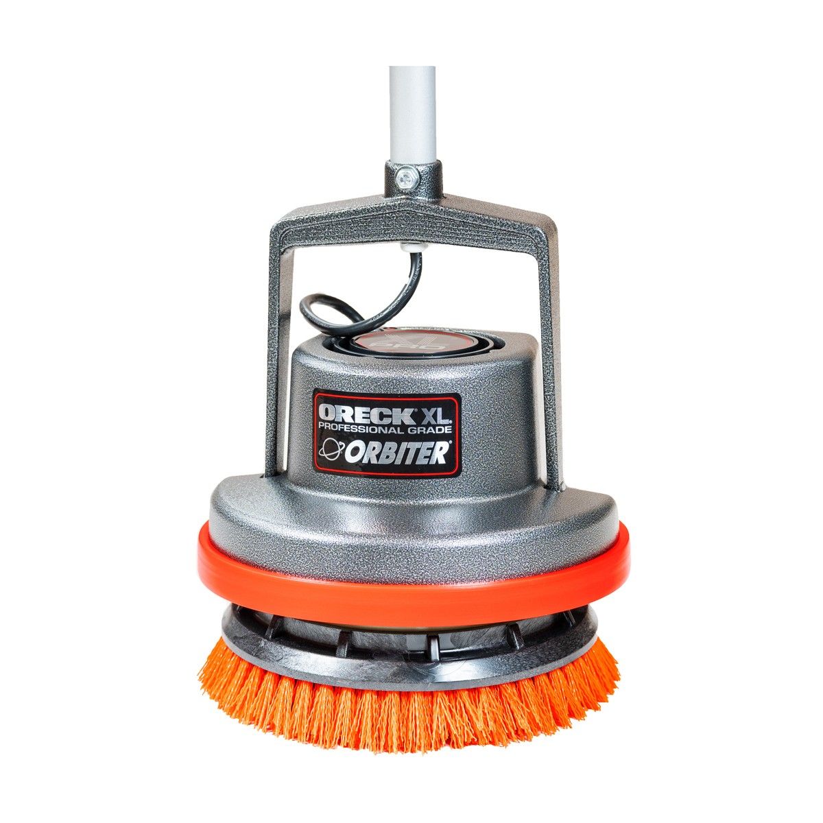 Oreck® Orbiter® 12" Orange Heavy Duty Floor Scrubbing Brush - Image 3