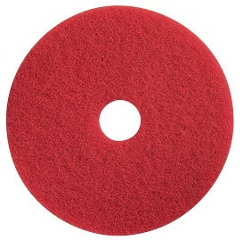 14" Red Light Duty Floor Buffing Pads - Case of 5 - Image 4