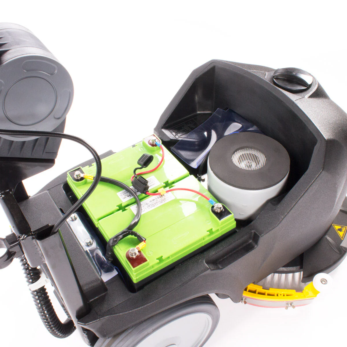 CleanFreak® 14" Reliable Walk Behind Floor Scrubber (Battery & Electric Options) - 4 Gallons - Image 6