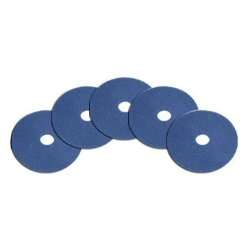 20" Blue Medium Duty Floor Scrubbing Pads - Case of 5
