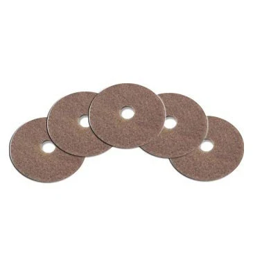 28" Champagne Propane Floor Burnisher Pads - Case of 5