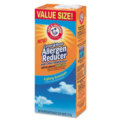 Arm & Hammer Carpet & Room Allergen Reducer & Odor Eliminator (42.6 oz Box) - Case of 9