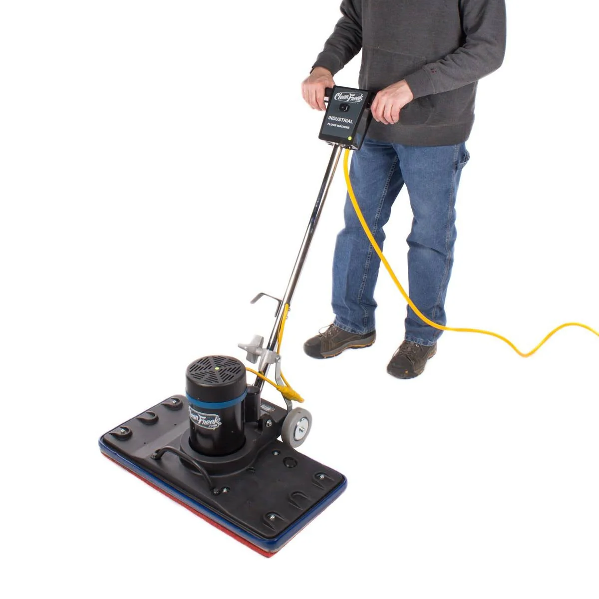 CleanFreak® Large Area Dry Strip Oscillating Floor Machine (14" x 28" Head) - Image 5