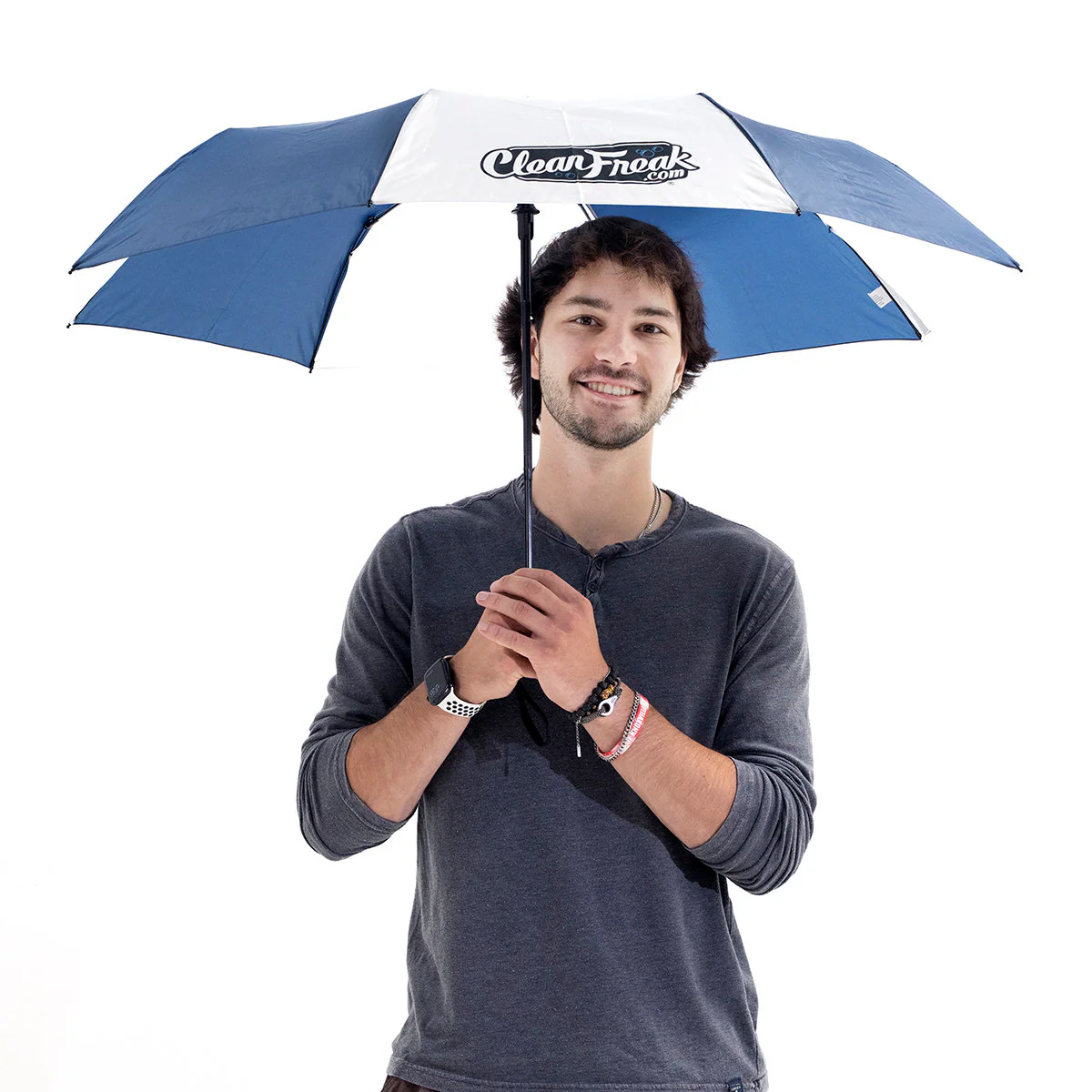 CleanFreak® Traditional Handheld Umbrella - Image 2