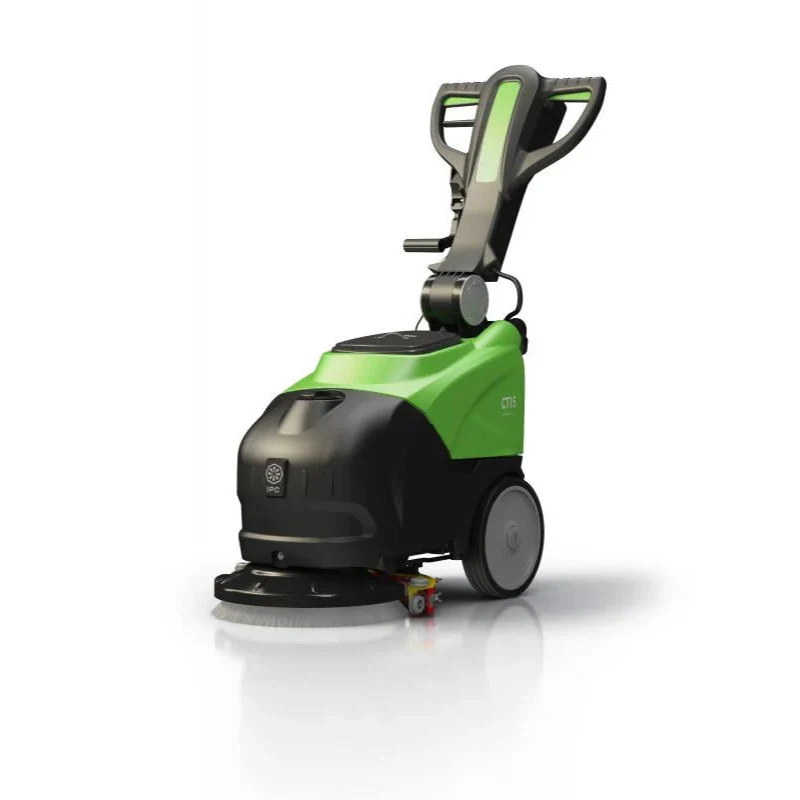 IPC Eagle CT15E Compact Electric 14" Auto Floor Scrubber w/ Brush - 4 Gallons