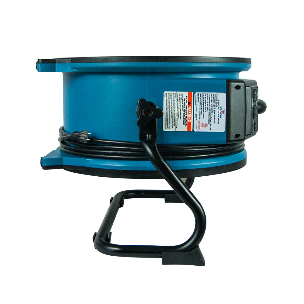 Xpower® #X-47ATR Industrial Sealed Motor Axial Air Mover w/ Built-In Power Outlets & 3-Hour Timer (1/3 HP) - 3,600 CFM - Image 4