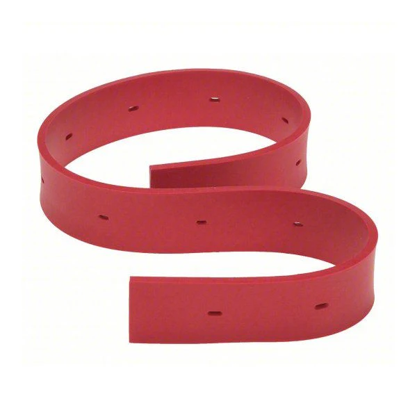 Rear Straight Squeegee Blade (#MPVR08036) for IPC Eagle 28" & 32" Automatic Floor Scrubbers - Red Latex