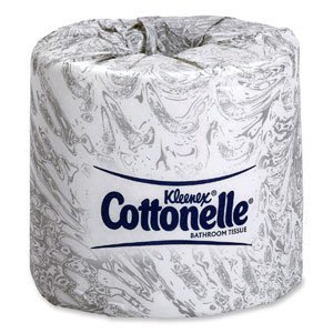 Kleenex® #17713 Cottonelle® 1-Ply Bathroom Tissue (4.09" x 4.0" | 506 Sheets | 168') - 60 Rolls