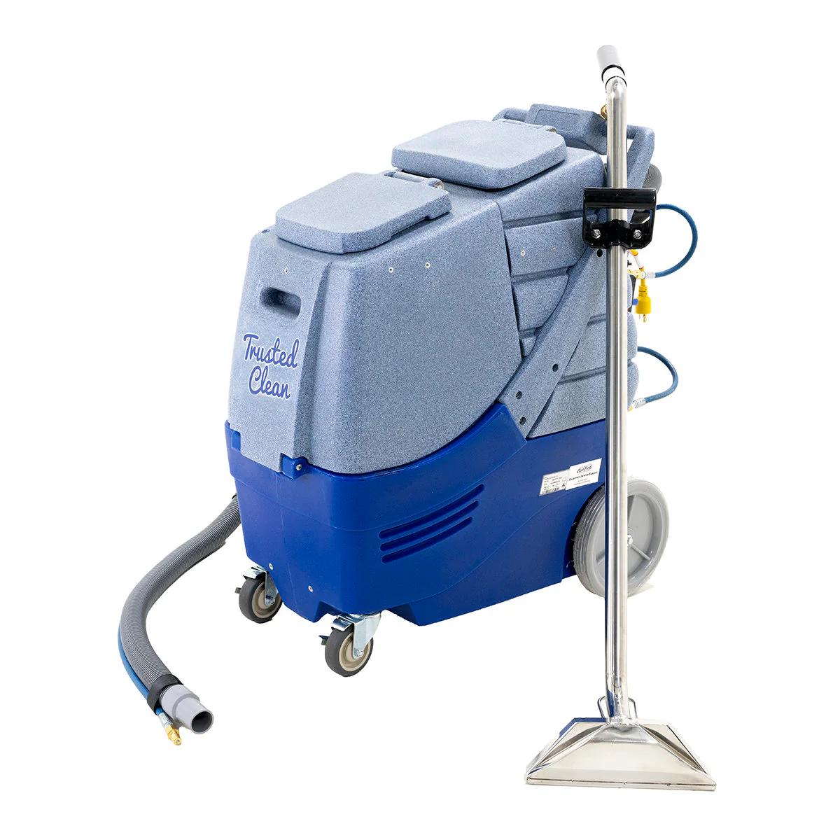 Trusted Clean 'Maximum' Heated Carpet Extractor (220 PSI) w/ 12" Wand & 25' Hose - 17 Gallons