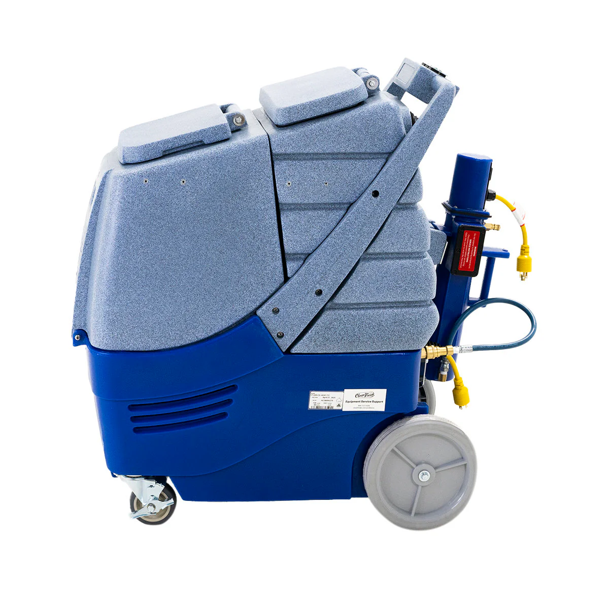 Trusted Clean 'Maximum' Heated Carpet Extractor (220 PSI) w/ 12" Wand & 25' Hose - 17 Gallons - Image 4