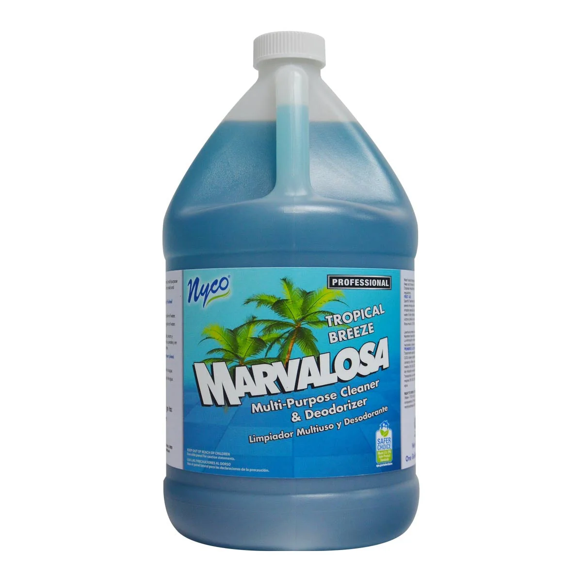 Nyco® Marvalosa Tropical Breeze Multi-Purpose Floor Cleaner & Deodorizer (1 Gallon Bottles) - Case of 4 - Image 2