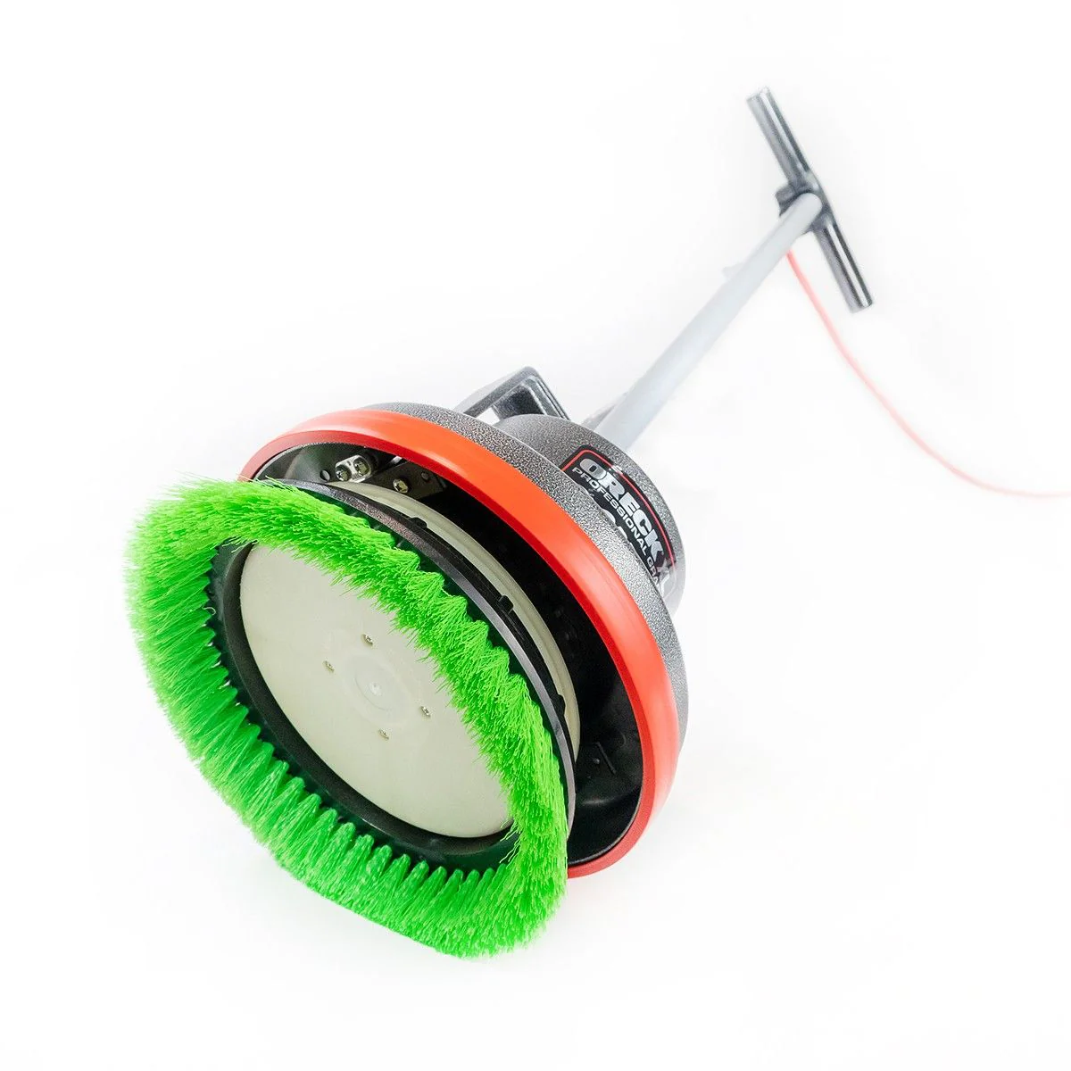 Oreck® Orbiter® 12" Green Medium Duty Floor Scrubbing Brush - Image 4