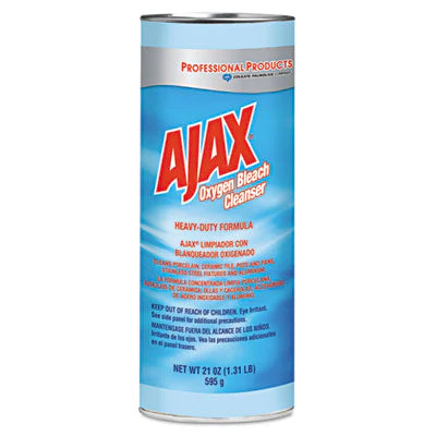 Ajax® Unscented Oxygen Bleach Powder Cleanser (21 oz Shaker Cans) - Case of 24