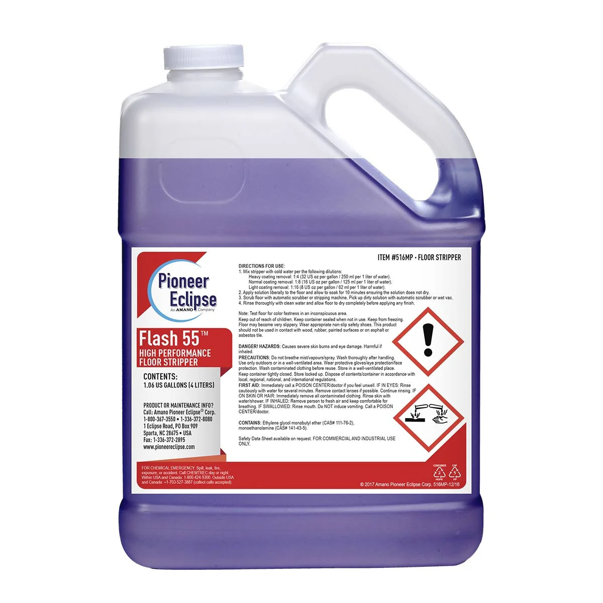 Pioneer Eclipse Flash 55™ Floor Stripper (1 Gallon Bottles) - Case of 4 - Image 2
