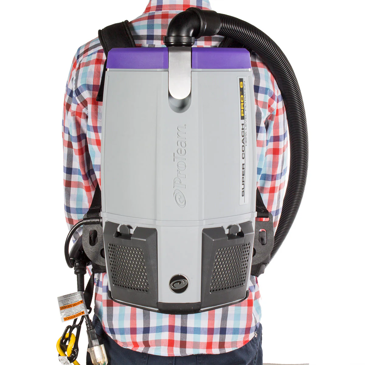 ProTeam® Super Coach Pro 6 Qt. Backpack Vacuum (Xover or Pest Control Tool Kit Options) - Image 12