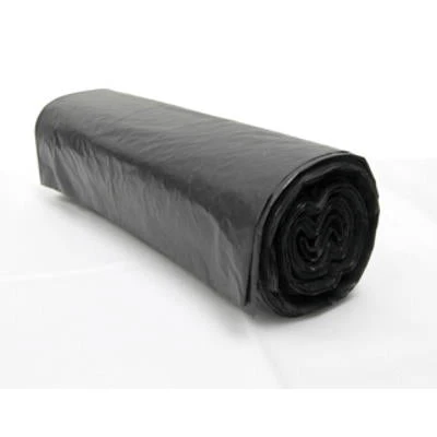 Sak-It™ 40 - 45 Gallon Black Low Density Coreless Trash Can Liners (40" x 46" | 2.0 Mil) - Case of 150 - Image 3