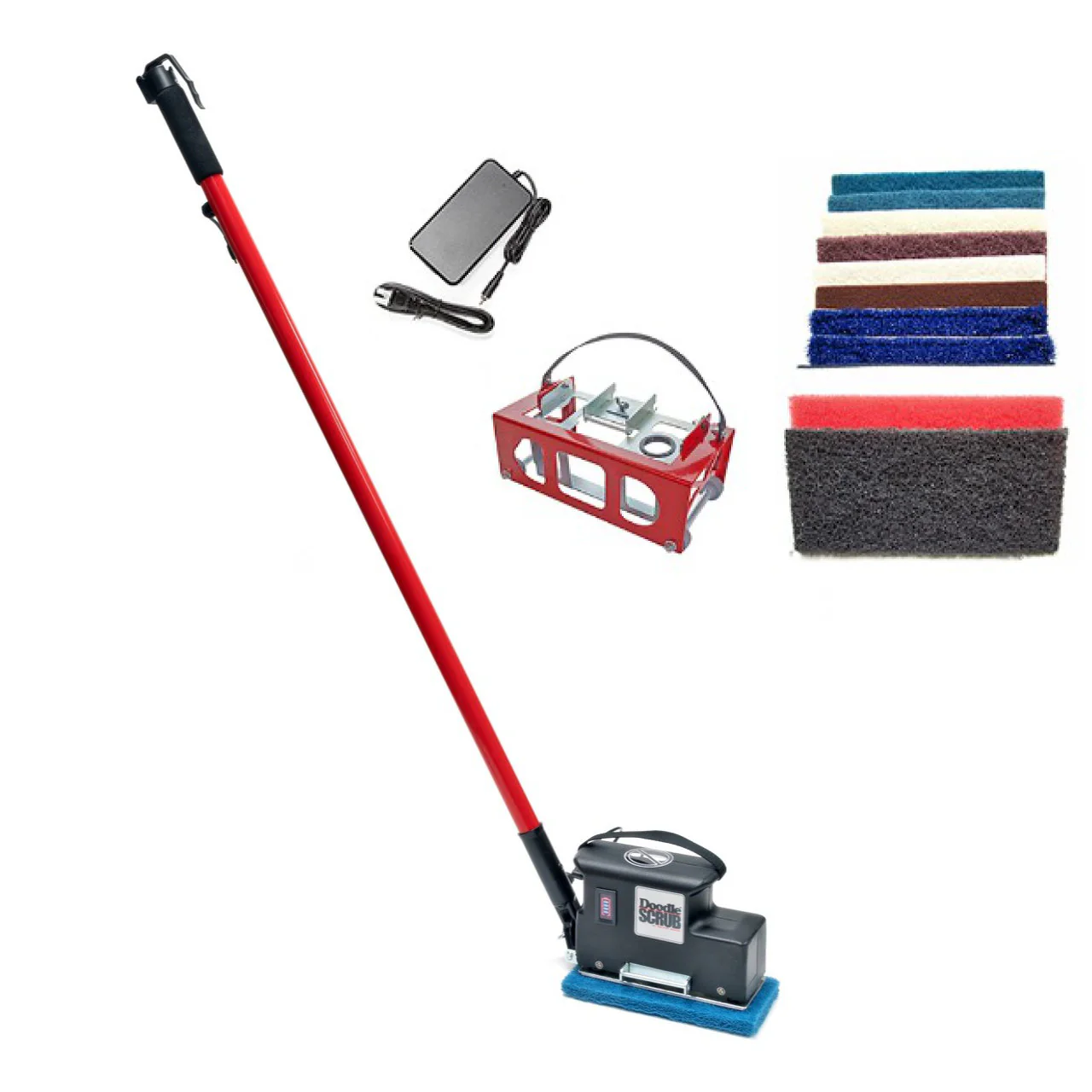 Square Scrub® Doodle Scrub+® Battery Powered Floor Prep Machine (Options available) - Image 3