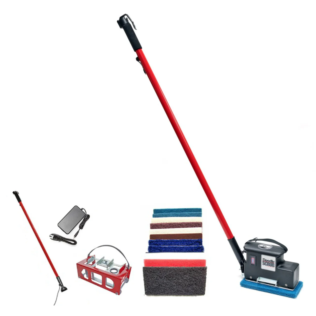 Square Scrub® Doodle Scrub+® Battery Powered Floor Prep Machine (Options available) - Image 4
