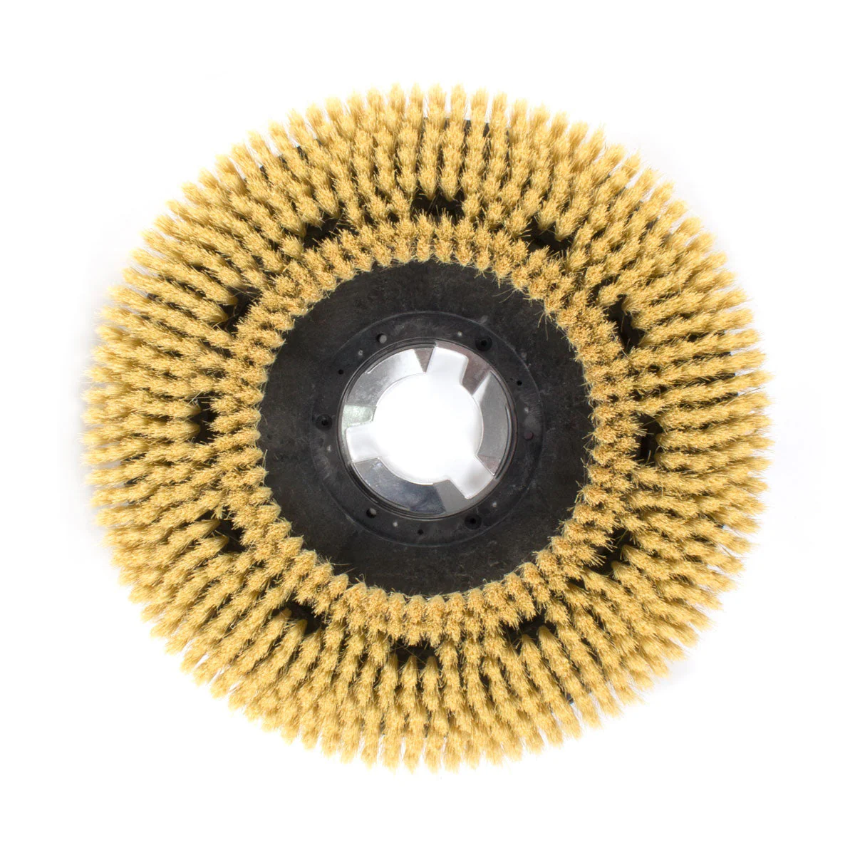 20" Floor Buffer Marble & Stone Floor Buffing & Polishing Brush w/ Tampico Bristles (18" Actual Diameter) - Image 3