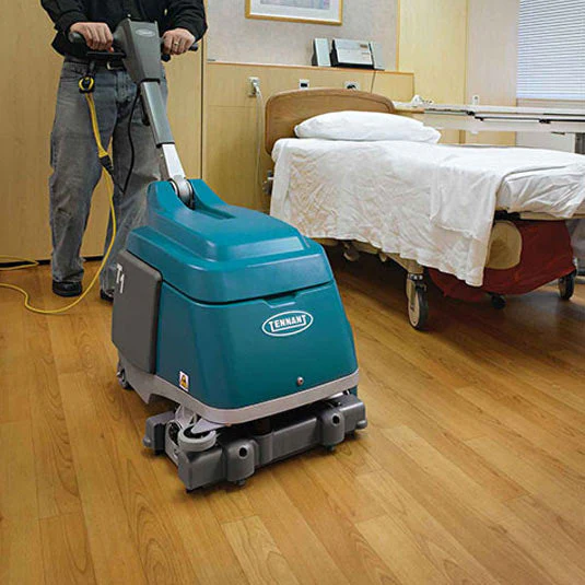 Tennant® T1 Cord Electric 15” Walk Behind Micro Scrubber w/ Cylindrical Brush - 3 Gallons - Image 4