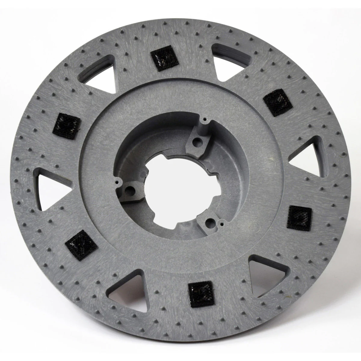 16" Gray Uniblock Pad Driver w/ Clutch Plate (#MP481100) for CleanFreak® 17" 225FP Floor Buffers