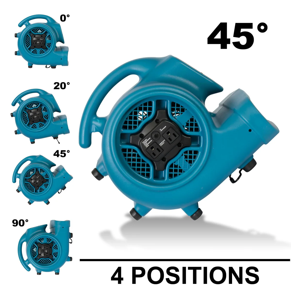 Xpower® X-400A Restoration Air Mover - 1,600 CFM - Image 8