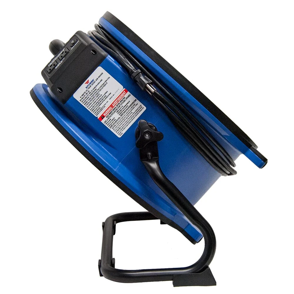 Xpower® #X-48ATR High Temp Sealed Motor Axial Fan w/ Built-In Power Outlets & 3-Hour Timer (1/3 HP) - 3,600 CFM - Image 3